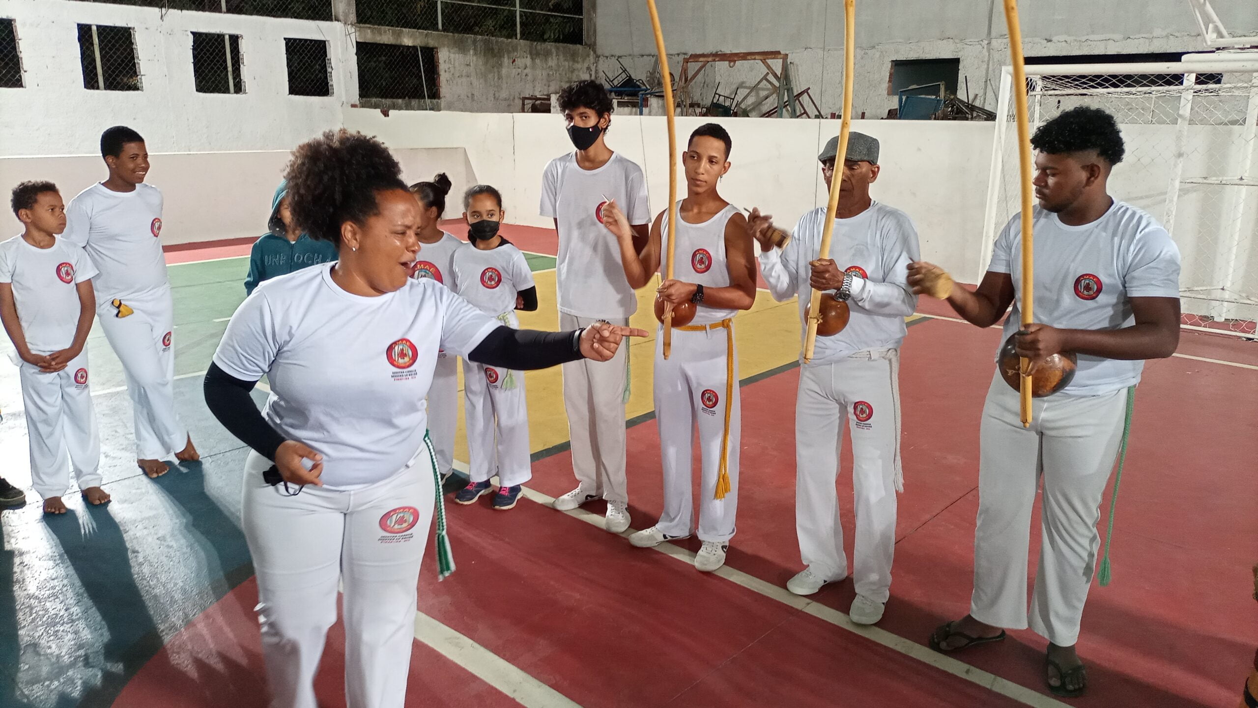 Read more about the article Funam recebe capoeiristas em louvação a Cultura Afro Brasileira ￼