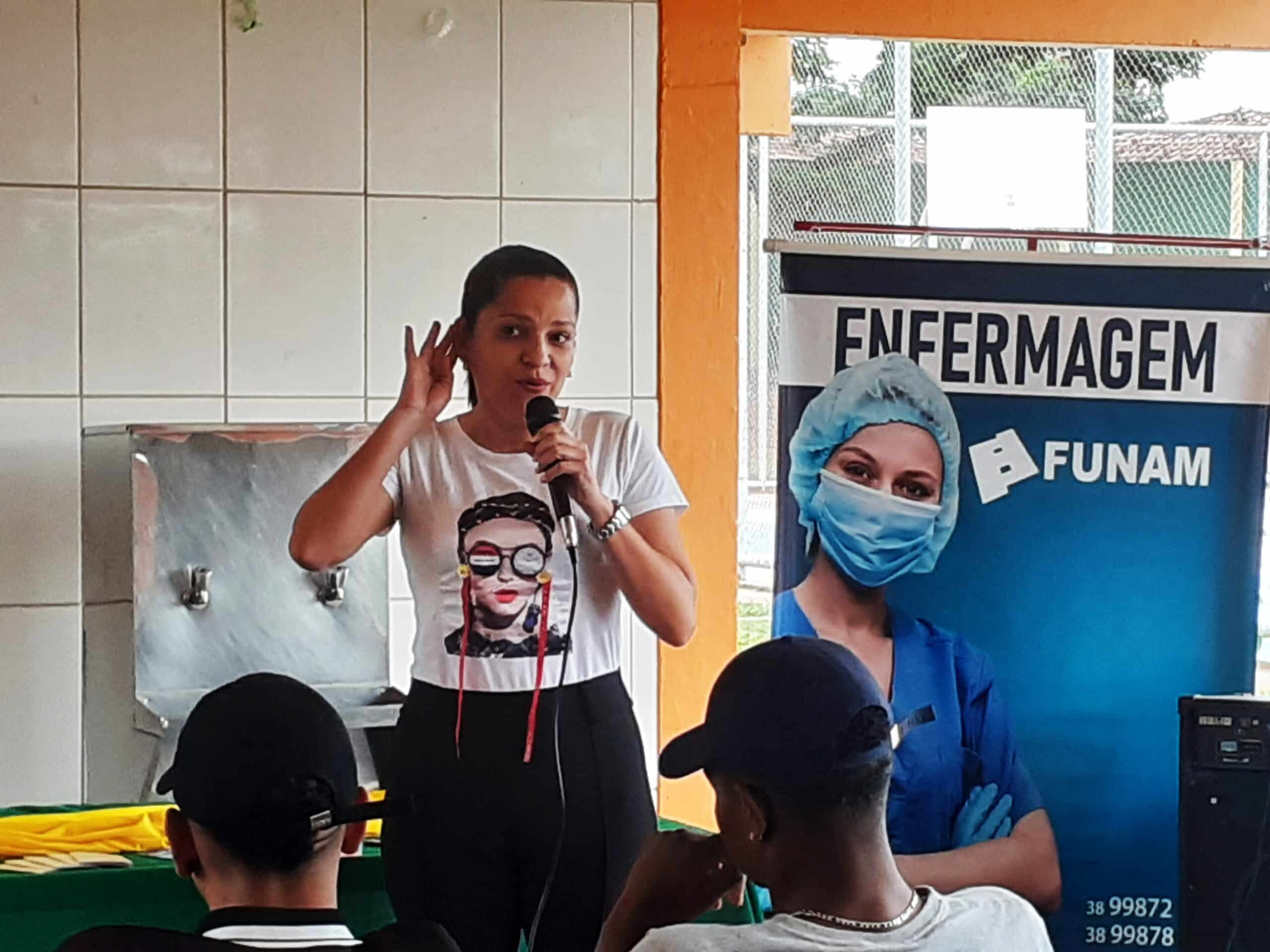 Read more about the article O Projeto Funam vai até você visitou várias escolas estaduais da região de Pirapora