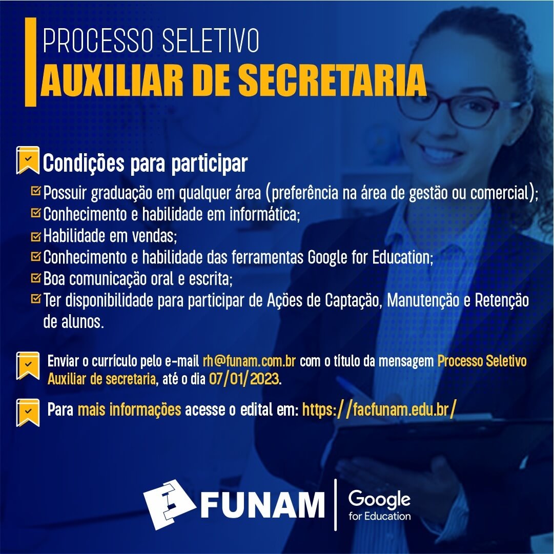 You are currently viewing Funam Contrata – Veja os editais