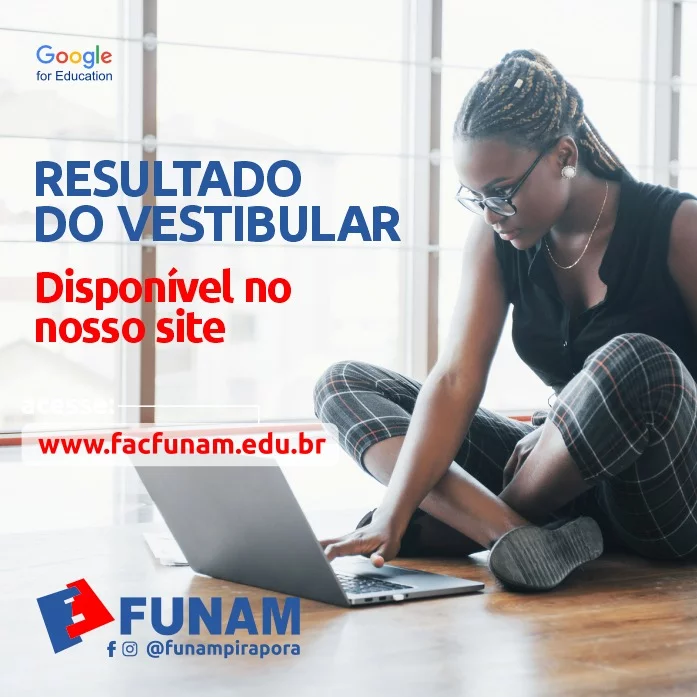 Você está visualizando atualmente Resultado Funam Vestibular Social 15.06