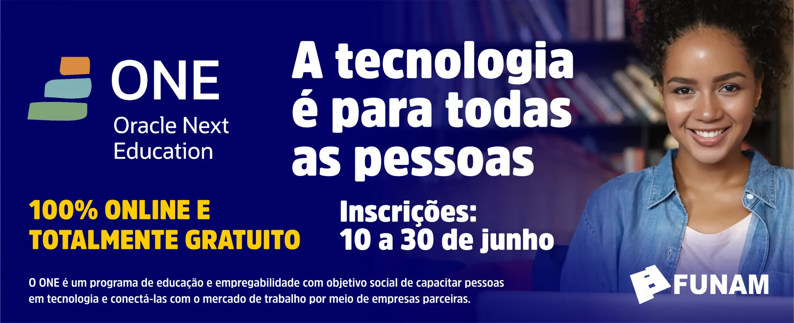 ORACLE ONE FUNAM banner